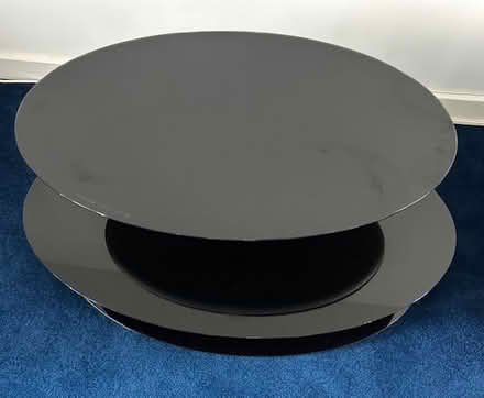 Photo of free Black Glass TV/AV Console Table (Malvern WR14) #2