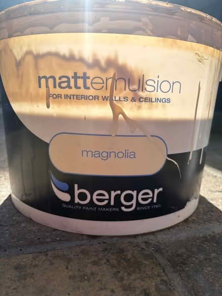 Photo of free 5 litres of magnolia Matt paint (CR2 South Croydon) #1