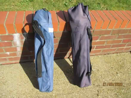 Photo of free 2 canvas folding chairs in bags (Bixley IP5) #1