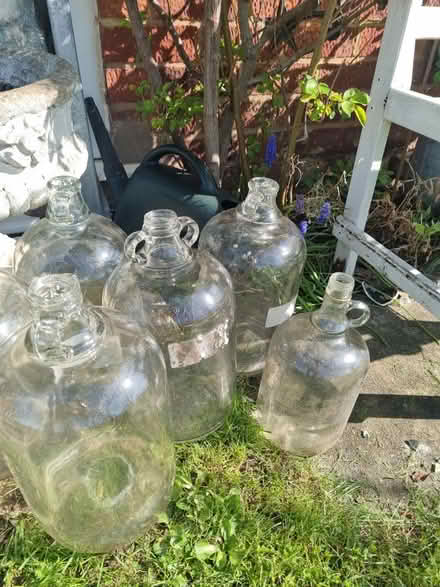 Photo of free Demijohn x5 5 litre x 1 2.5 litre (Market Harborough LE16) #2