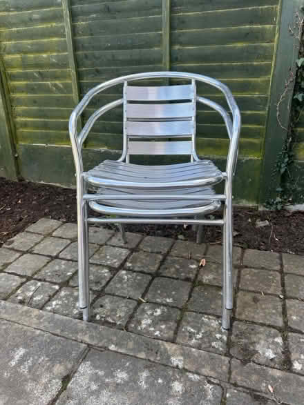 Photo of free 2 metal chairs (Ballinteer) #2