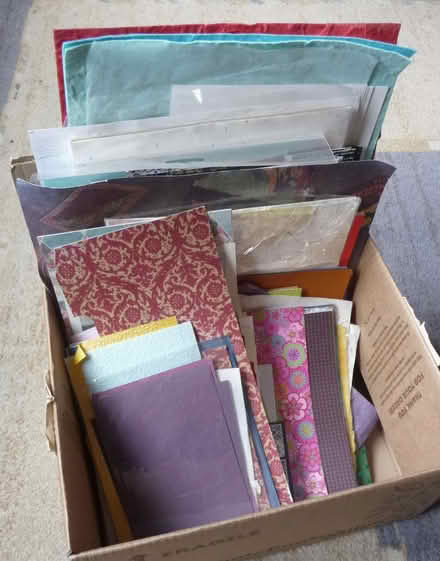 Photo of free Decorative crafting paper off-cuts (Bridlington YO16) #1