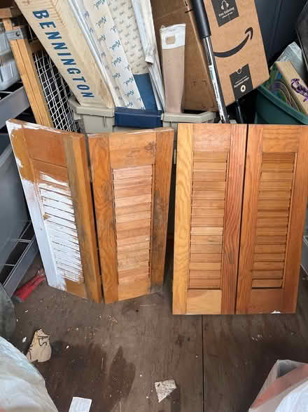 Photo of free Wooden shutters (Oradell) #1
