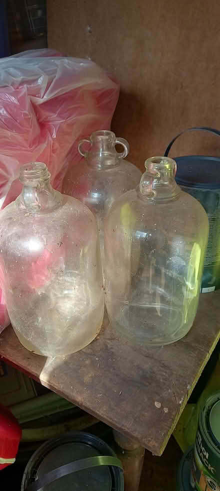 Photo of free 3 glass demijohns for wine making (Chipping Ongar CM5) #1