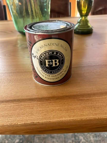 Photo of free Farrow and Ball Estate Eggshell Incarnadine #248 (West Wycombe HP14) #1