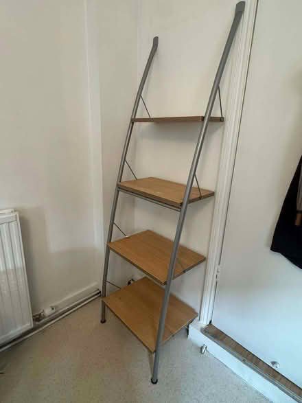Photo of free 4 tier leaning shelves (Stroud Green N8) #1