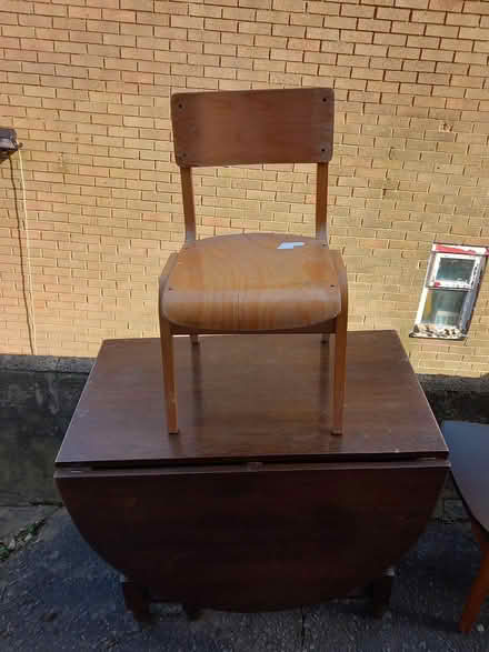 Photo of free Child's bent ply chair (Lancaster, Cannon Hill) #1