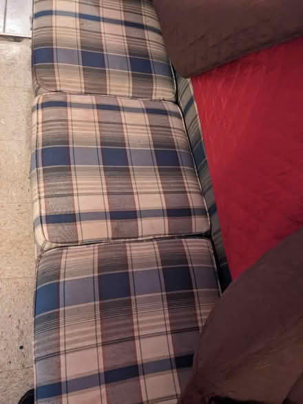 Photo of free Garage/Pole Barn Couch (Soutgate, MI) #3
