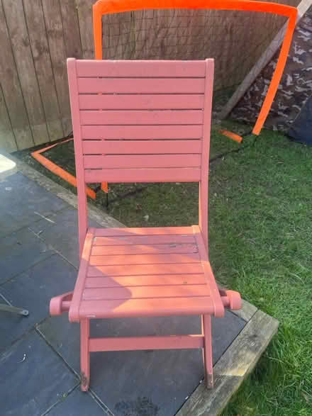 Photo of free 3 garden chairs (Gosforth NE3) #1