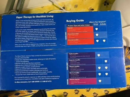 Photo of free Warm steam vaporizer by Vicks (Nr Fresh Pond & Mt Auburn Cem.) #3