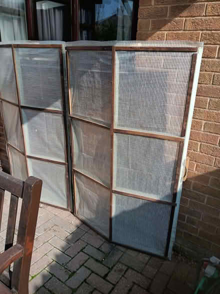 Photo of free Cloche covers,professional made,12 months old,approx 5ft x 3 (Worrall S35) #1