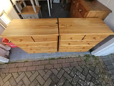 Photo of free 2 pine chests of drawers (PO12 3PU) #2