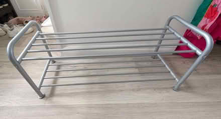 Photo of free Metal shoe rack (Tadworth KT20) #1
