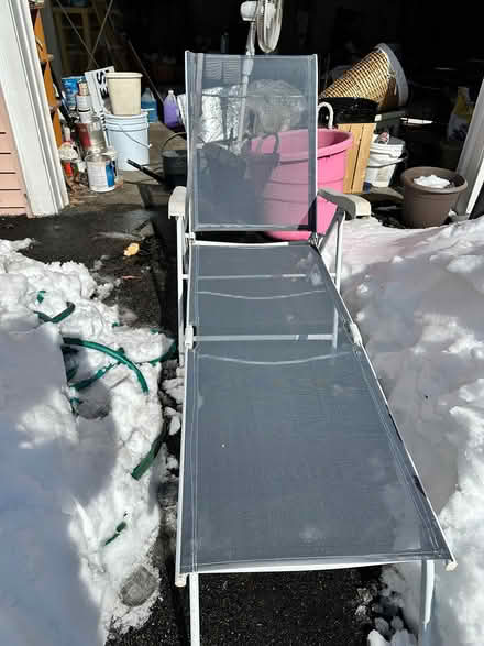 Photo of free folding lounge chairs (2) (Arlington Center) #2