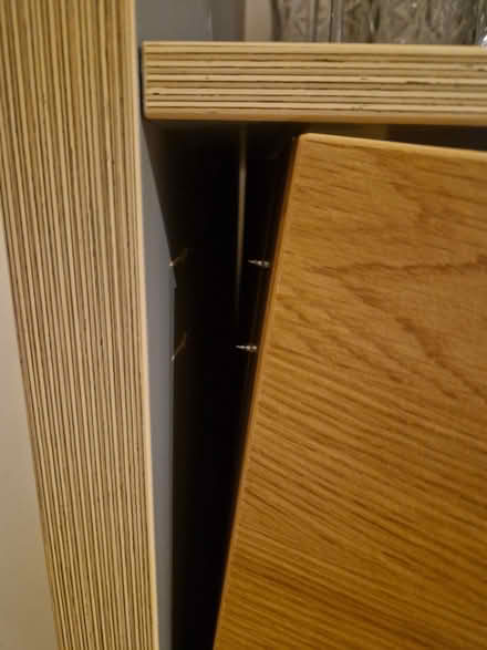 Photo of free Grey wooden cupboard (Earlsfield SW19) #3