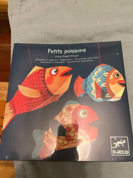 Photo of free Hanging decorations paper fish (S Section) #1