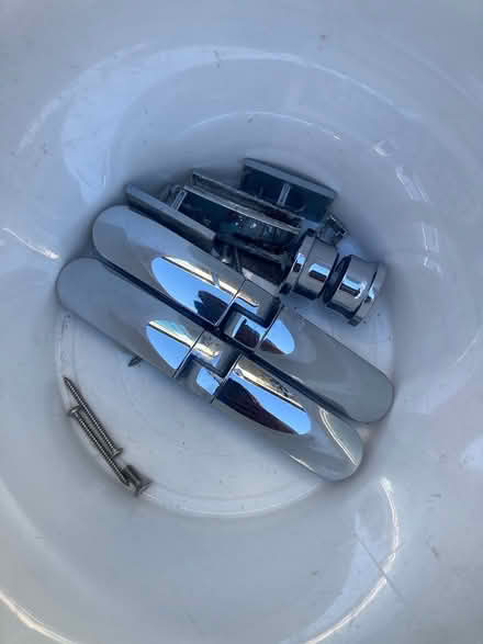 Photo of free Daryl Glass shower enclosure panels (Liss) #1