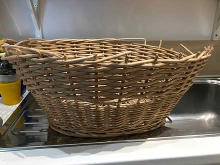 Photo of free Wicker laundry basket (New England Quarter BN1) #3