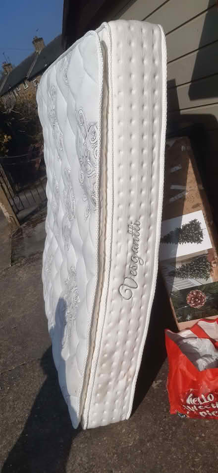 Photo of free Super king size mattress (Micklethwaite BD16) #2