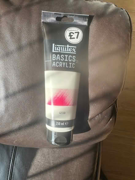 Photo of free Acrylic Gesso (Longlevens GL2) #1