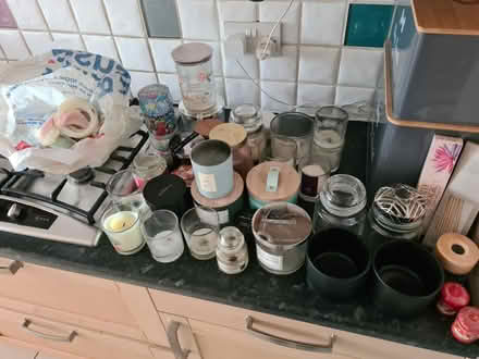 Photo of free Candles, jars and some wax (Welwyn Garden City AL7) #2