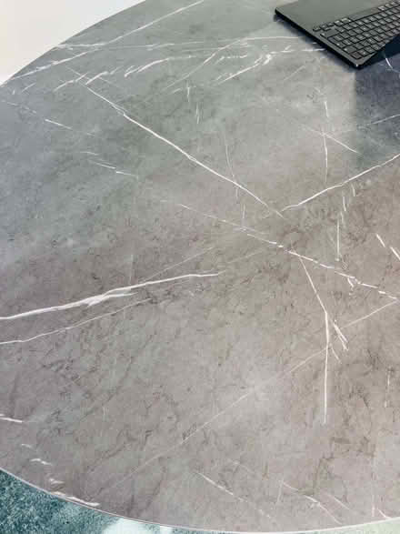 Photo of free Dining Table with Marble-Effect (Chiswick W4) #4