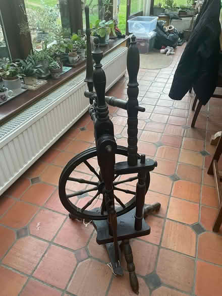 Photo of free Vintage Turkish Spinning wheel (Sandford-on-Thames OX4) #1
