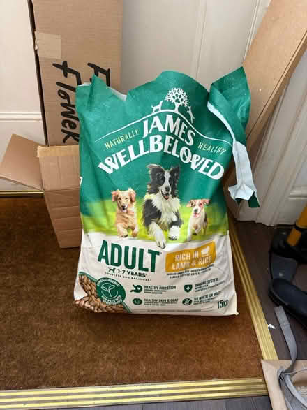 Photo of free Dog food James welbeloved large dog (Hackney E8) #1