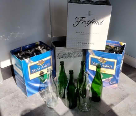 Photo of free Sparkling Wine Bottles Corks Cages (Hitchin SG5) #1