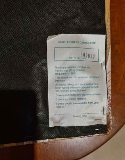 Photo of free Antique style dining table with 8 wheatsheaf chairs (Cookham Dean SL6) #4