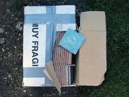 Photo of free Italian style tiles (Swanton Morley NR20) #1