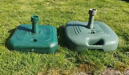 Photo of free Two bases for garden parasols (Howey LD1) #1