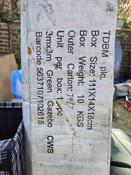 Photo of free Gazebo (Riddlesdown CR8) #2