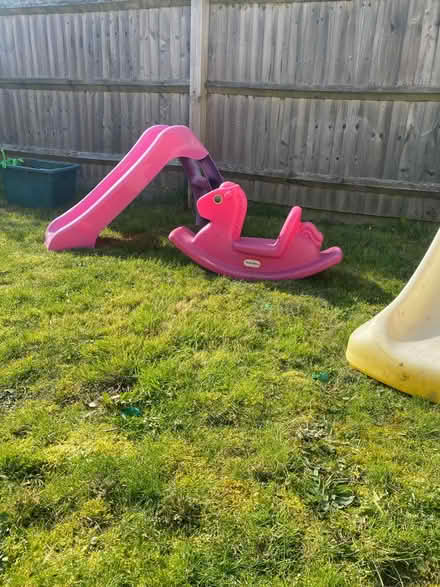 Photo of free Small pink slide and sea saw (GL2) #1
