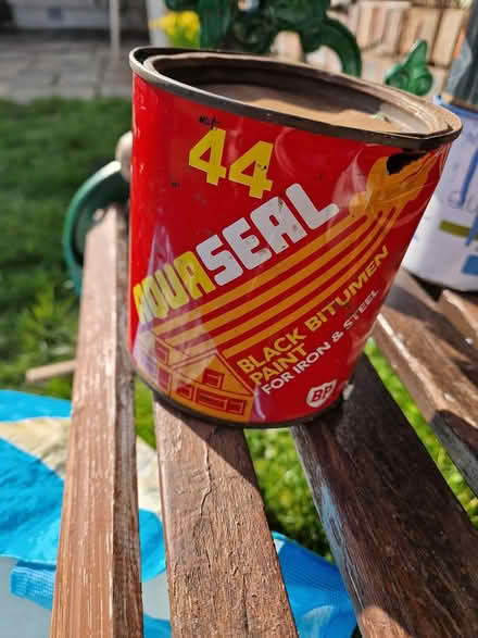 Photo of free Black bitumin paint (Juniper Green, EH14) #1