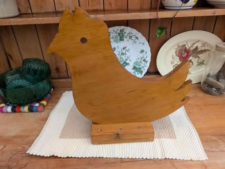Photo of free Wooden chicken decoration (Saltney Ferry CH4) #1