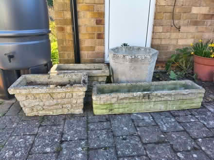 Photo of free Concrete troughs / pot / planters (Brooke NR15) #1