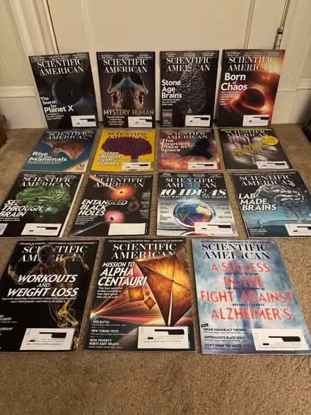 Photo of free Scientific American 2016-2017 (Near Davis Square, Somerville) #1