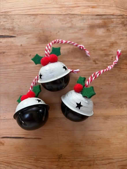 Photo of free Metal Christmas pudding decorations (Tilehurst RG30) #1