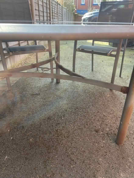 Photo of free Patio table & 6 chairs (Gobowen SY11) #4