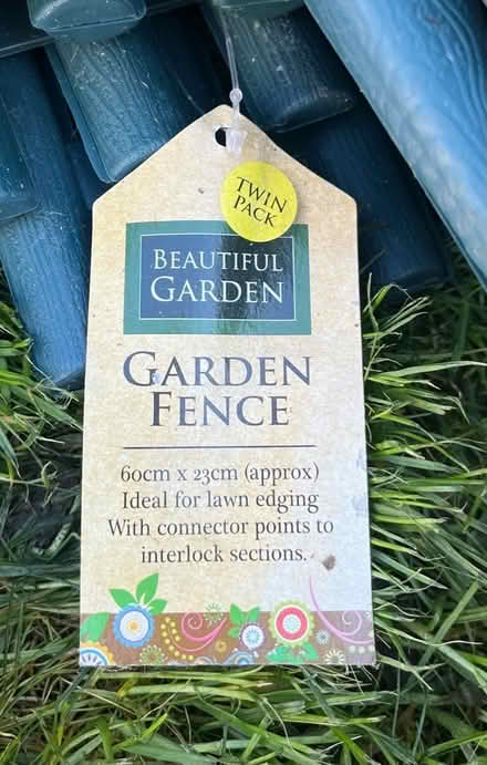 Photo of free Plastic garden fencing (Hertford Heath SG13) #3