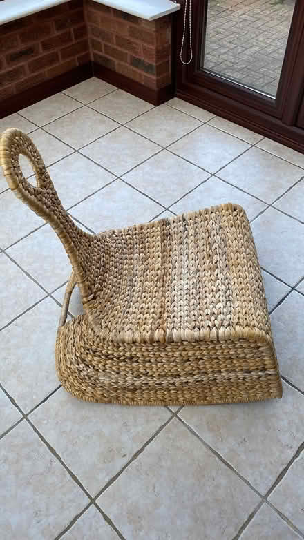 Photo of free Wicker Chair (Washington, Teal Farm, NE38) #2