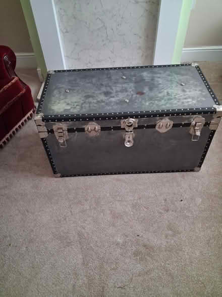 Photo of free Metal trunk (Stirchley Birmingham) #1