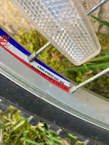 Photo of free Pair of kids bike wheels 24” wheel (Darley Abbey DE22) #3