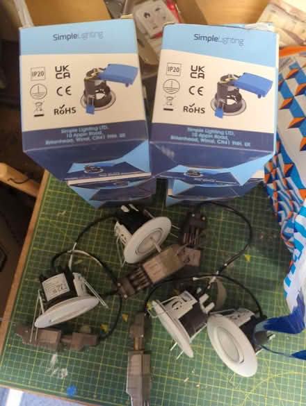 Photo of free Various down lights and light bulbs (CT1) #2