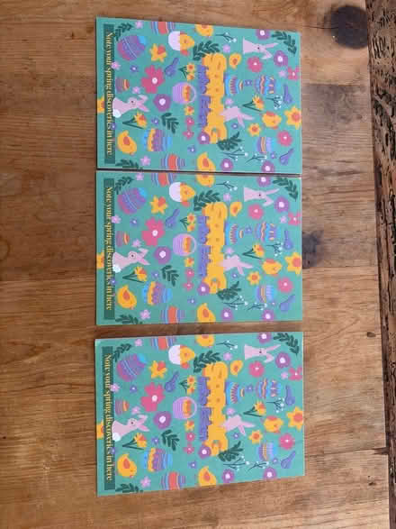 Photo of free Children’s plain spring note books (Tilehurst RG30) #1