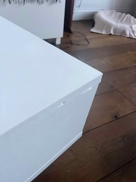 Photo of free White tv stand (Battersea SW11) #3