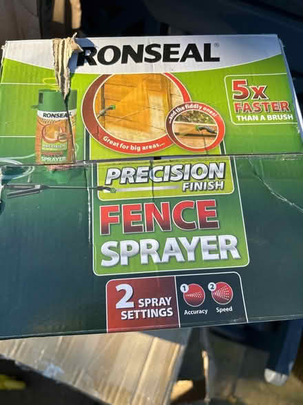 Photo of free Ronseal fence spraer (Horsham) #2