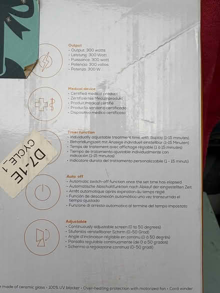 Photo of free Infrared heat lamp (Scarborough YO12) #2