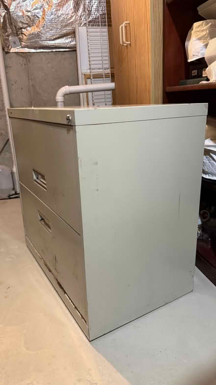 Photo of free Metal filing cabinet (Springfield) #2